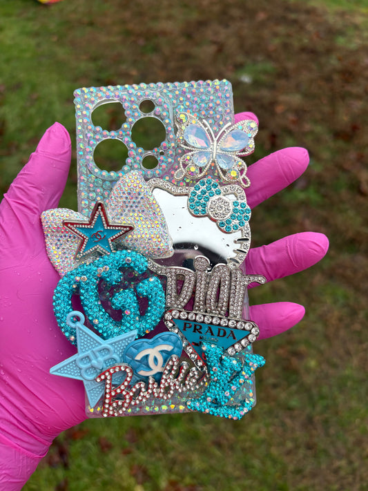 Luxury Blue Junk Case – iPhone 16 Pro Max