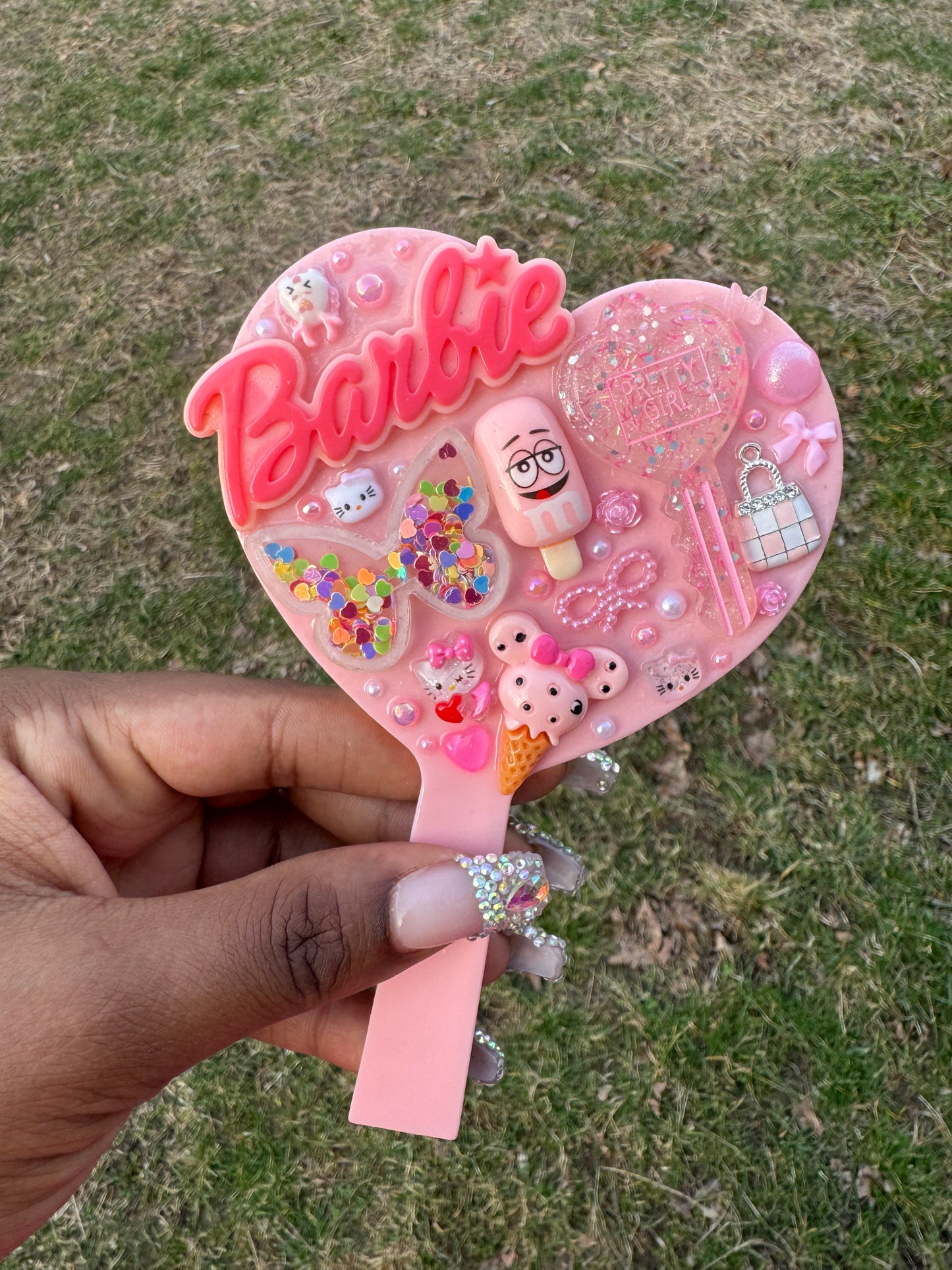 Pink Barbie Mirror